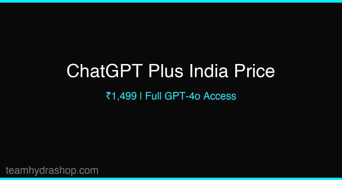 ChatGPT Plus India Price 2025-2026: Is It Worth ₹1,499? Honest Review