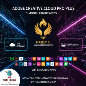 Adobe creative cloud pro plan 1 month discount price