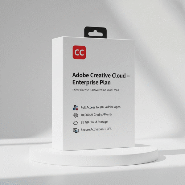 Adobe Creative Cloud 2025 – Official Enterprise Activation Screenshot