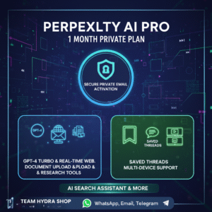 Perplexity AI Pro – 1 Month | Private Plan on Your Email